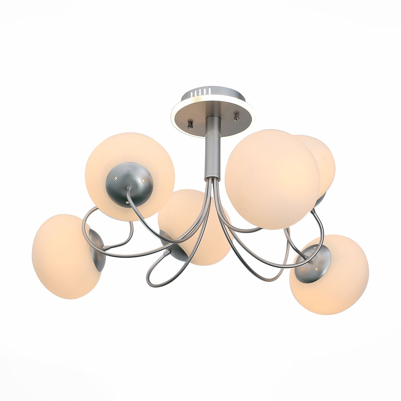 Потолочная люстра ST Luce Acini SL717.552.06 ST LUCE ACINI SILVER 109076 Белый  - Вид №3
