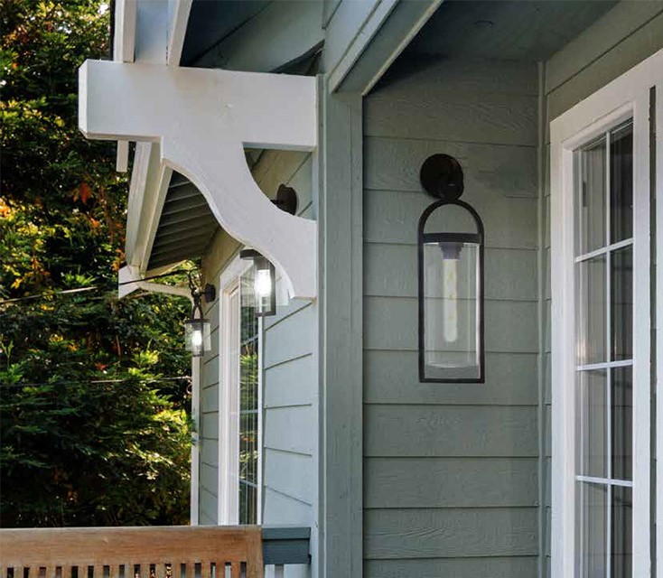 074472 Уличный настенный светильник короткий Mantra Maya - Вид №3