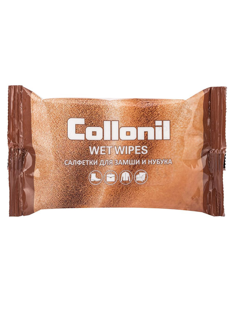 WWN15 Салфетки влажные №15 Wet Wipes для замши и нубука Collonil 