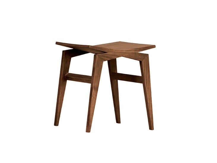 Низкий табурет из ясеня Morelato ICARO ARCH-00125410 - Вид №3