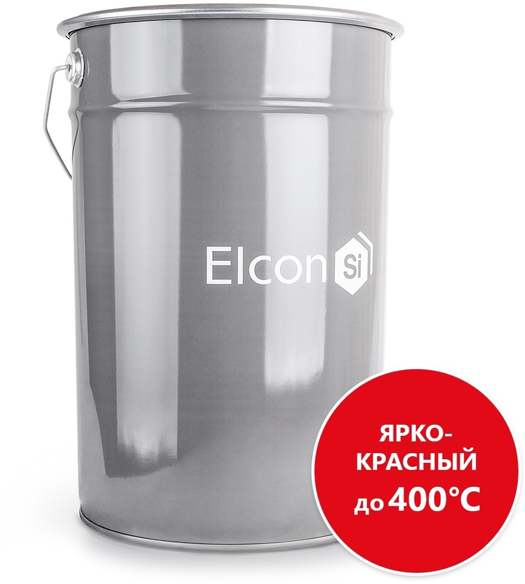 90287417 Эмаль КО-8101 цвет ярко-красный 25 кг STLM-0169948 ELCON