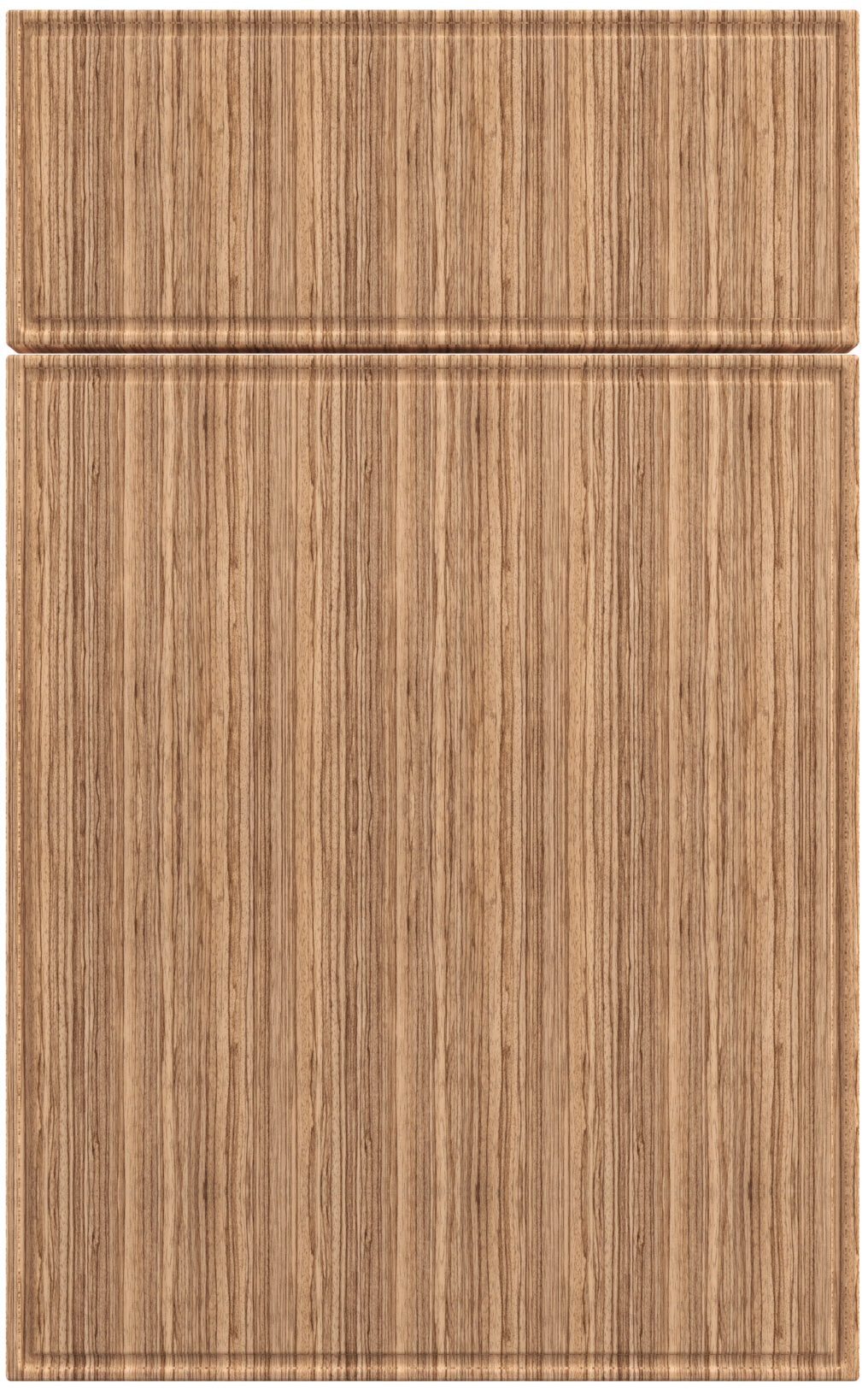 Фасады для кухни Модерн Фрезеровка «Сканди» Зебрано светлое №125 SIDAK SIST409-11227