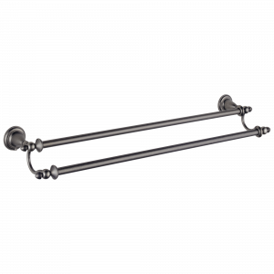 75224-PT 24-дюймовый двойной полотенцесушитель Delta Faucet Victorian Выдержанный оловянный