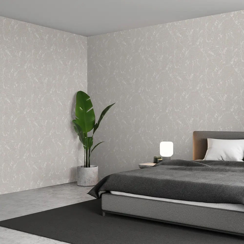 Обои флизелиновые Ateliero Верди серые 1.06 м At1093-06ОАВ STLM-2196205 - Вид №1