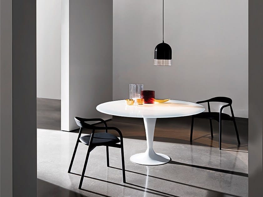 Круглый стеклянный стол Sovet Italia ARCH-00094535