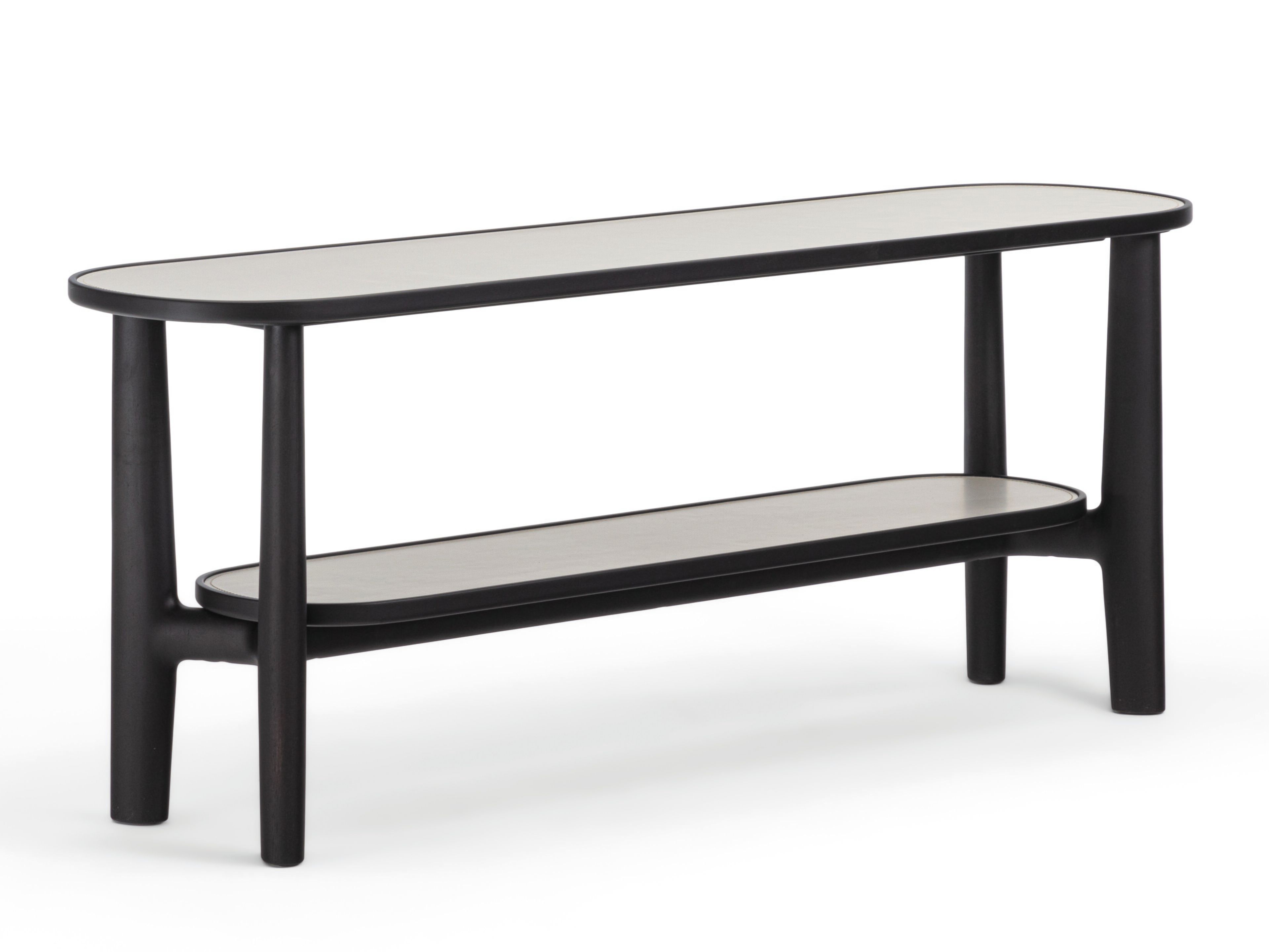 Овальная консоль из грецкого ореха с полками Porada двадцать четыре ARCH-00048256 - Вид №4