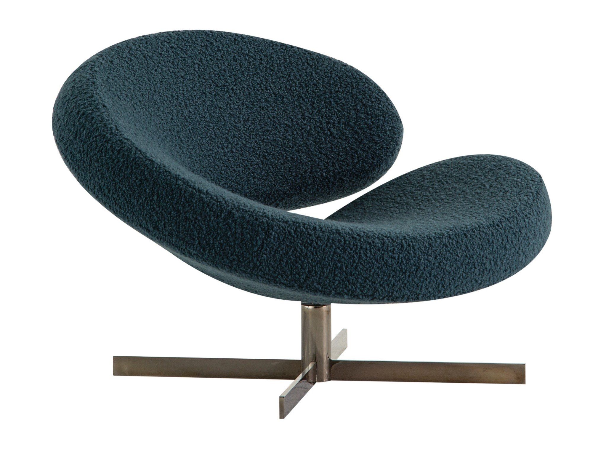 Кожаный спиц поворотный стул ROCHE BOBOIS NUAGE 2 ARCH-00007261 - Вид №4