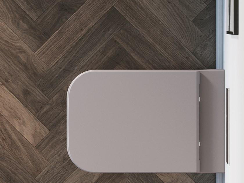 Подвесной унитаз настенный Белый SDR CERAMICHE Revolution® Италия sun-id-1502856 - Вид №1