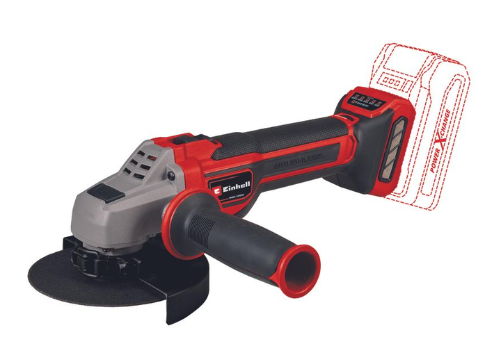 Углошлифовальная машина (УШМ) Einhell PXC TP-AG 18/125 CE Q Li Power X Change 18V  , Без ЗУ, Без АКБ 9086118 STDN-0082219