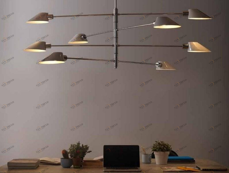 Aromas del Campo Регулируемый металлический подвесной светильник Cohen + C1122/8 