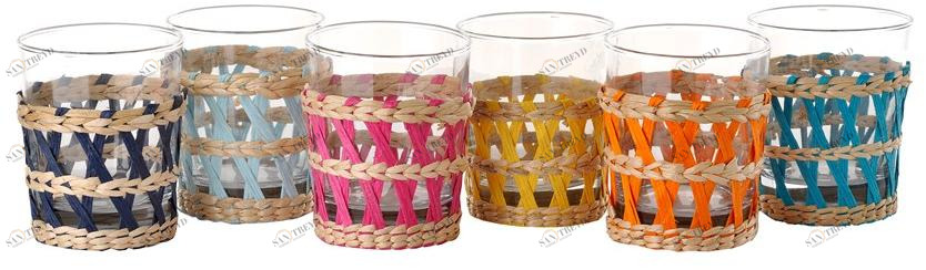 Pols Potten Набор стеклянных стаканов для воды Reed 110-400-024 