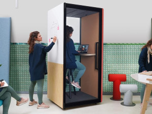 Одноместный акустическая офисная кабина