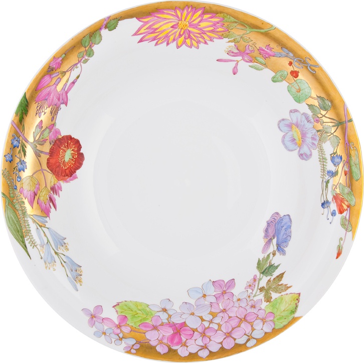 93327 Meissen Блюдо 34см "Натюрморт" (лим.вып.17/50, 2007г) (Гудрун Гаубе) Фарфор 