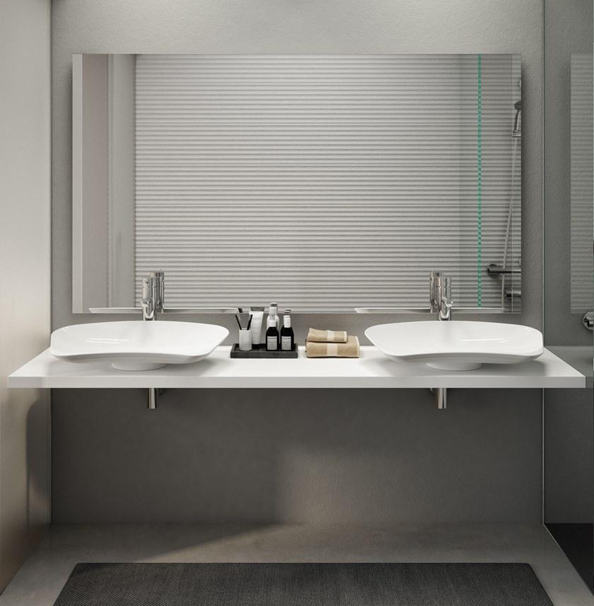 Pr-201 Накладная раковина на столешницу  овальная Goman Prime - Вид №10