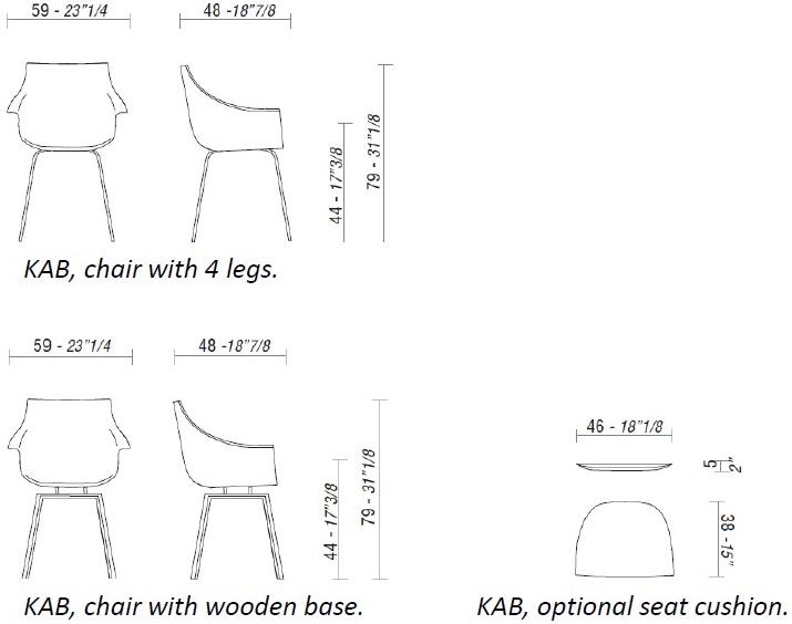 ESTEL GROUP Кресло abs с подлокотниками Kab sun-id-1419958 - Вид №4