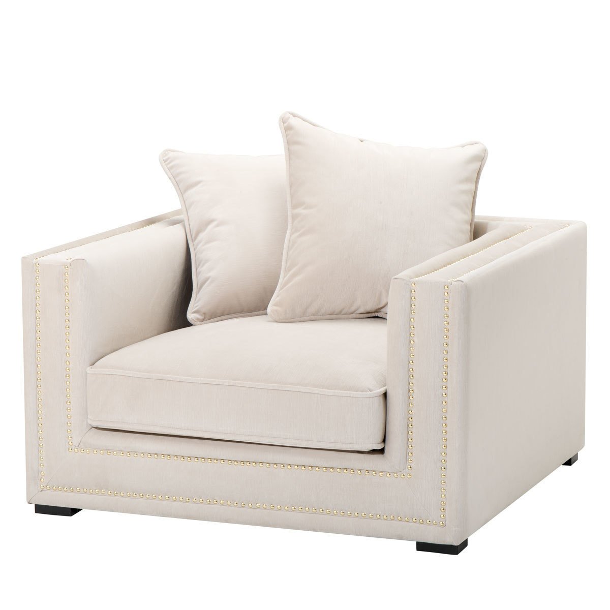 Кресло Mallorca от Eichholtz белое EICHHOLTZ ДИЗАЙНЕРСКИЕ, EICHHOLTZ 062274 Белый  - Вид №1