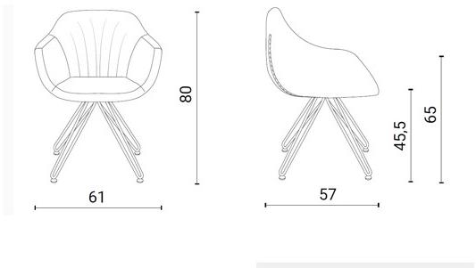 Ozzio Italia Мягкое кресло с подлокотниками  S455  - Вид №6