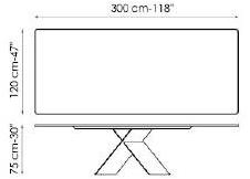 Bonaldo Прямоугольный деревянный стол Ax sun-id-1441105 - Вид №8