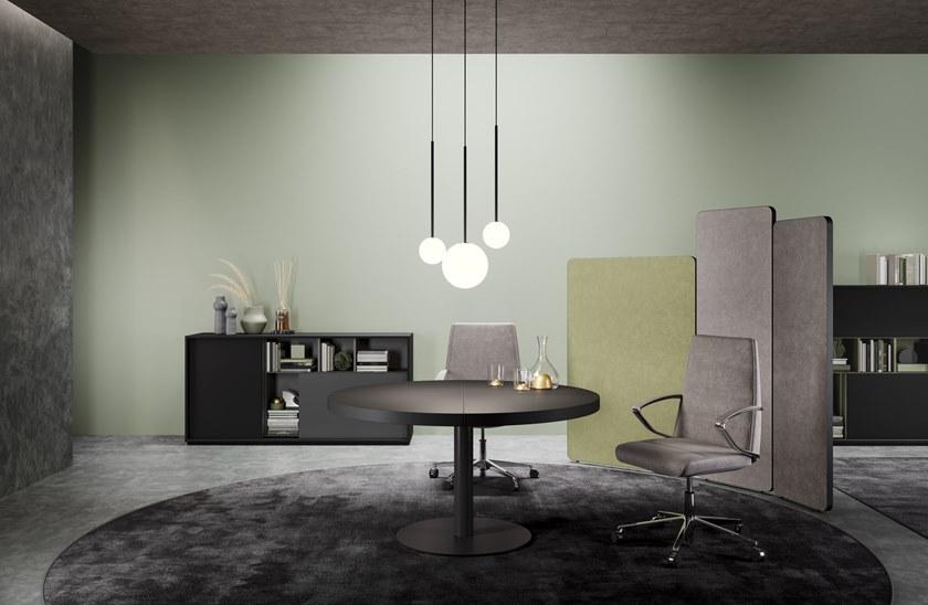 PROF Круглый деревянный стол для переговоров Sessanta sun-id-1465247 - Вид №4