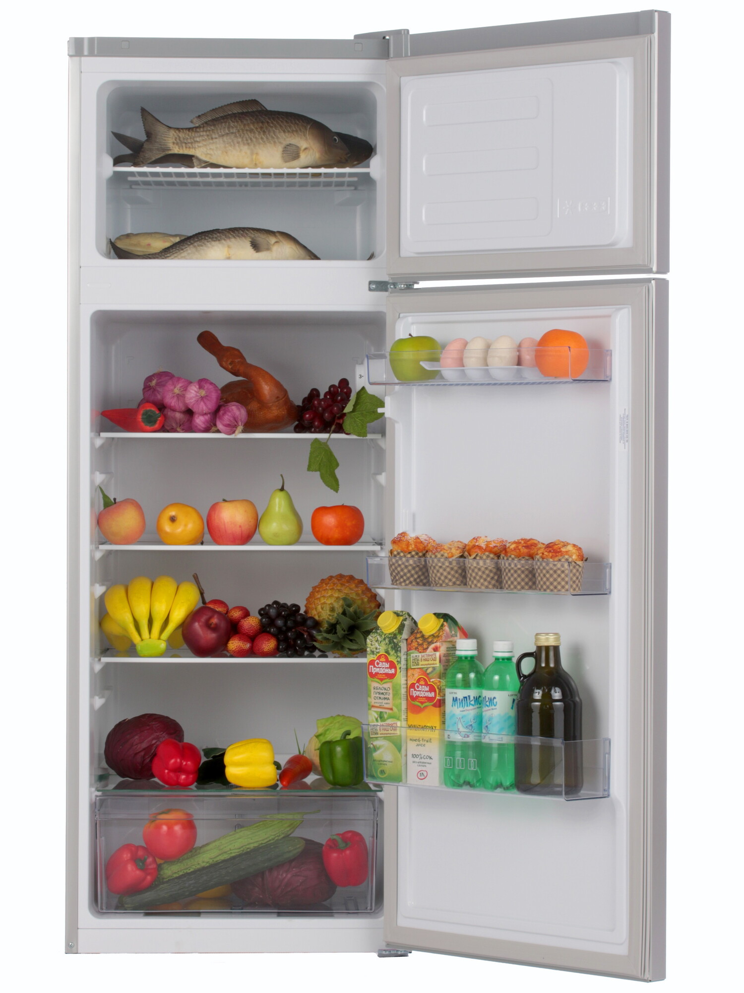 1153695 Холодильник с морозильником   Beko RDSK240M00S серый STDN-0022084 - Вид №5