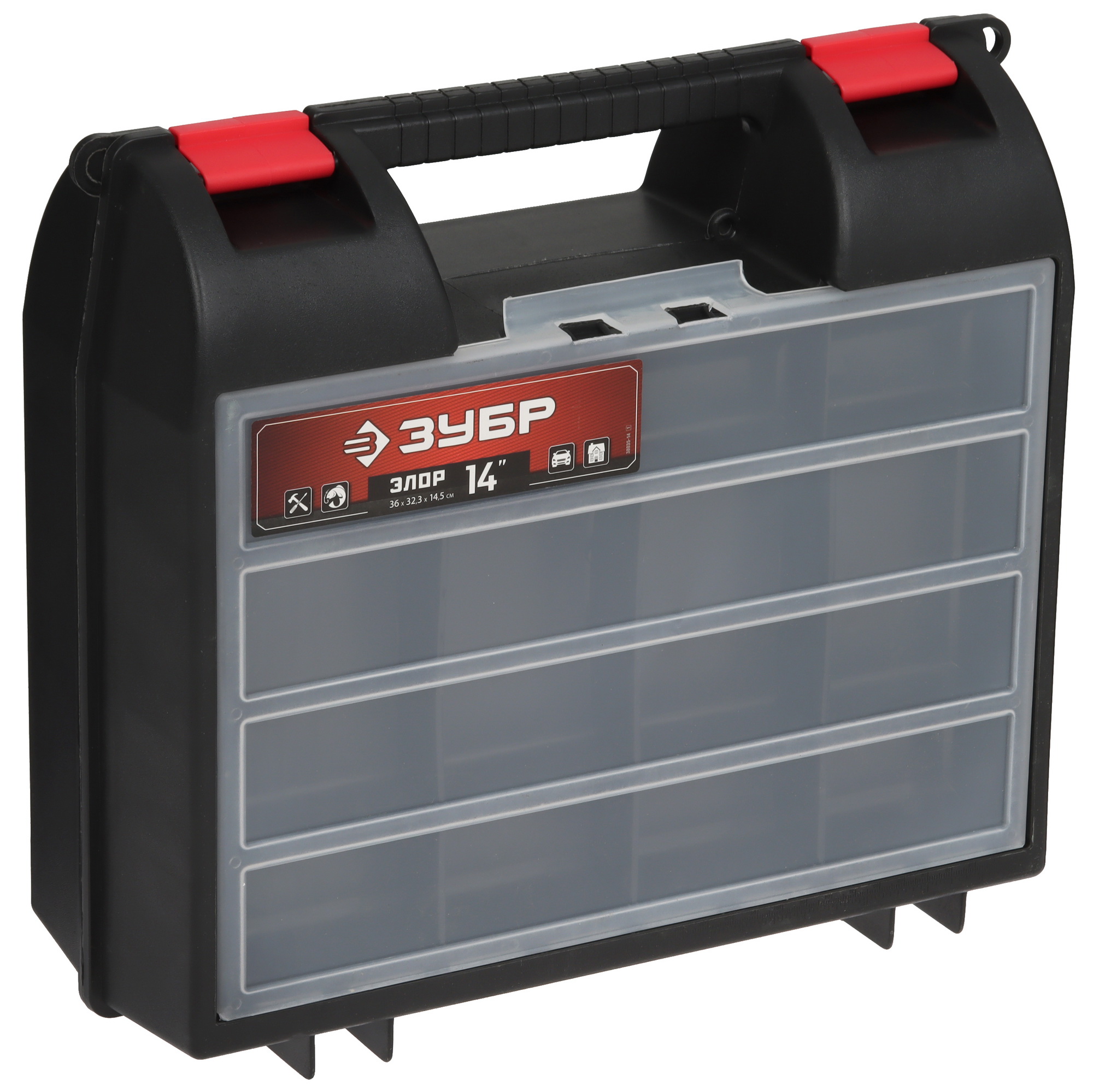 Ящик для инструмента и принадлежностей ЗУБР ЭЛОР-14 9107578 STDN-0082674