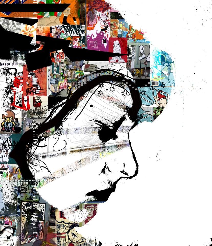 MOMENTI Авторский художественный принт Crazy home paintings Gi-010 - Вид №1