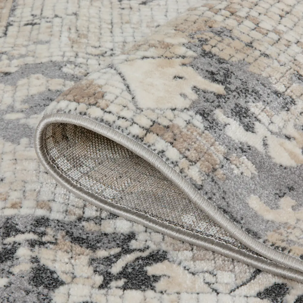 Ковер полипропилен Nika 0A863A 60х110 см цвет бежевый STLM-2148845 - Вид №2