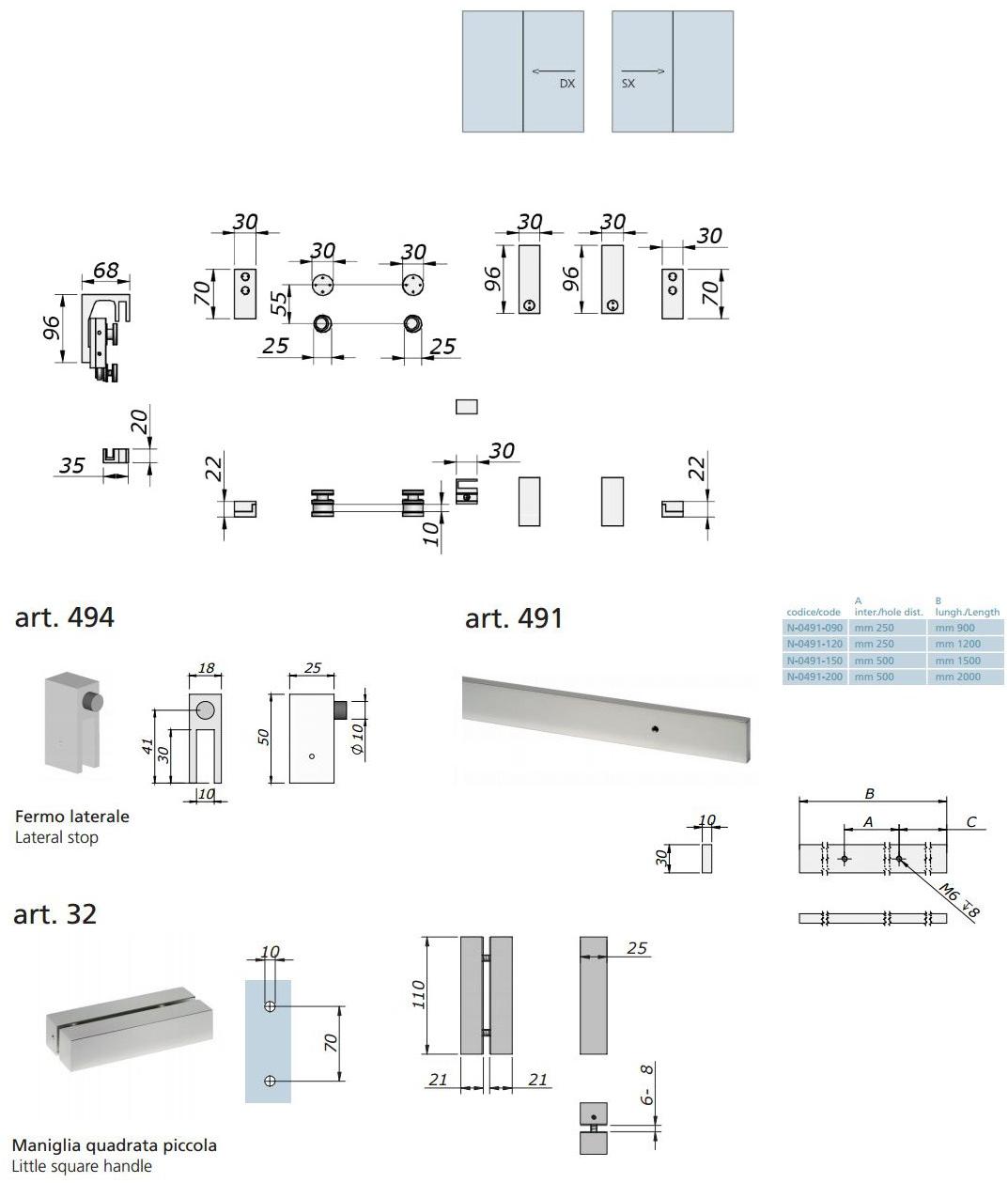 Nuova Oxidal Комплект металлической душевой кабины sun-id-1373564 - Вид №5