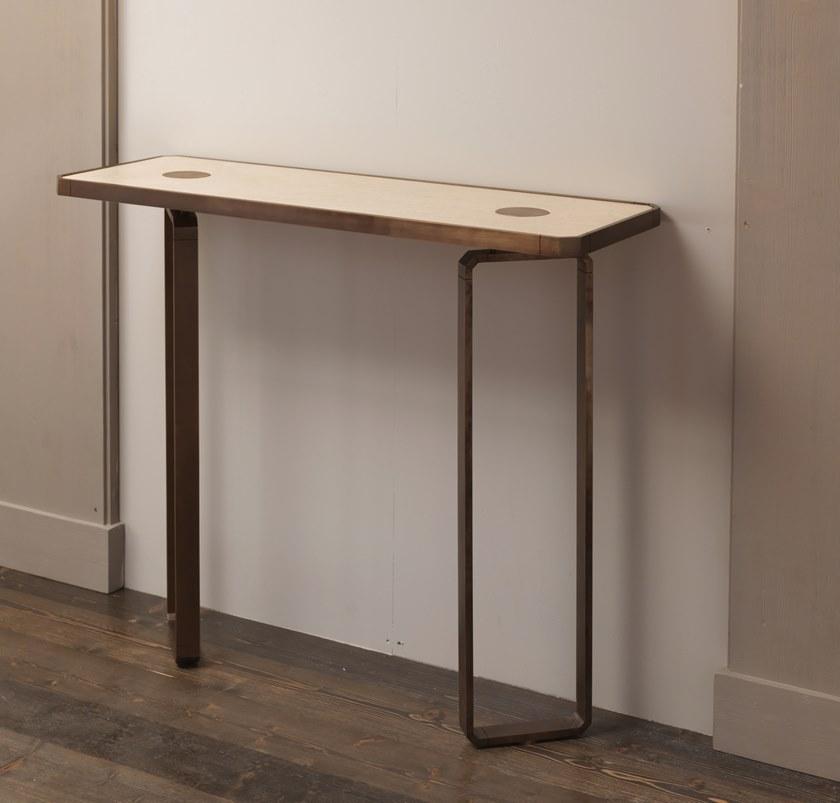 OFFICINACIANI Прямоугольный деревянный консольный стол в современном стиле Domino Hf2076co - Вид №3