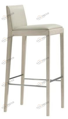 Andreu World Высокий табурет, обитый кожей Carlotta Bq0923