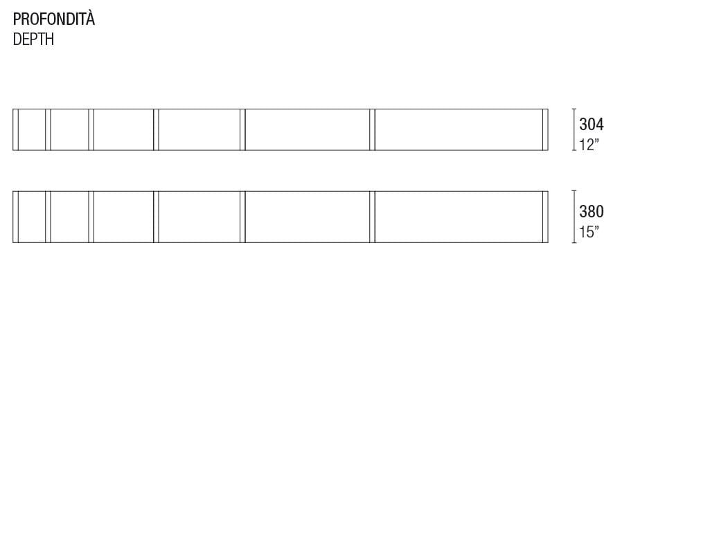 Книжный шкаф из дерева и стекла MisuraEmme CROSSING ARCH-00092195 - Вид №5