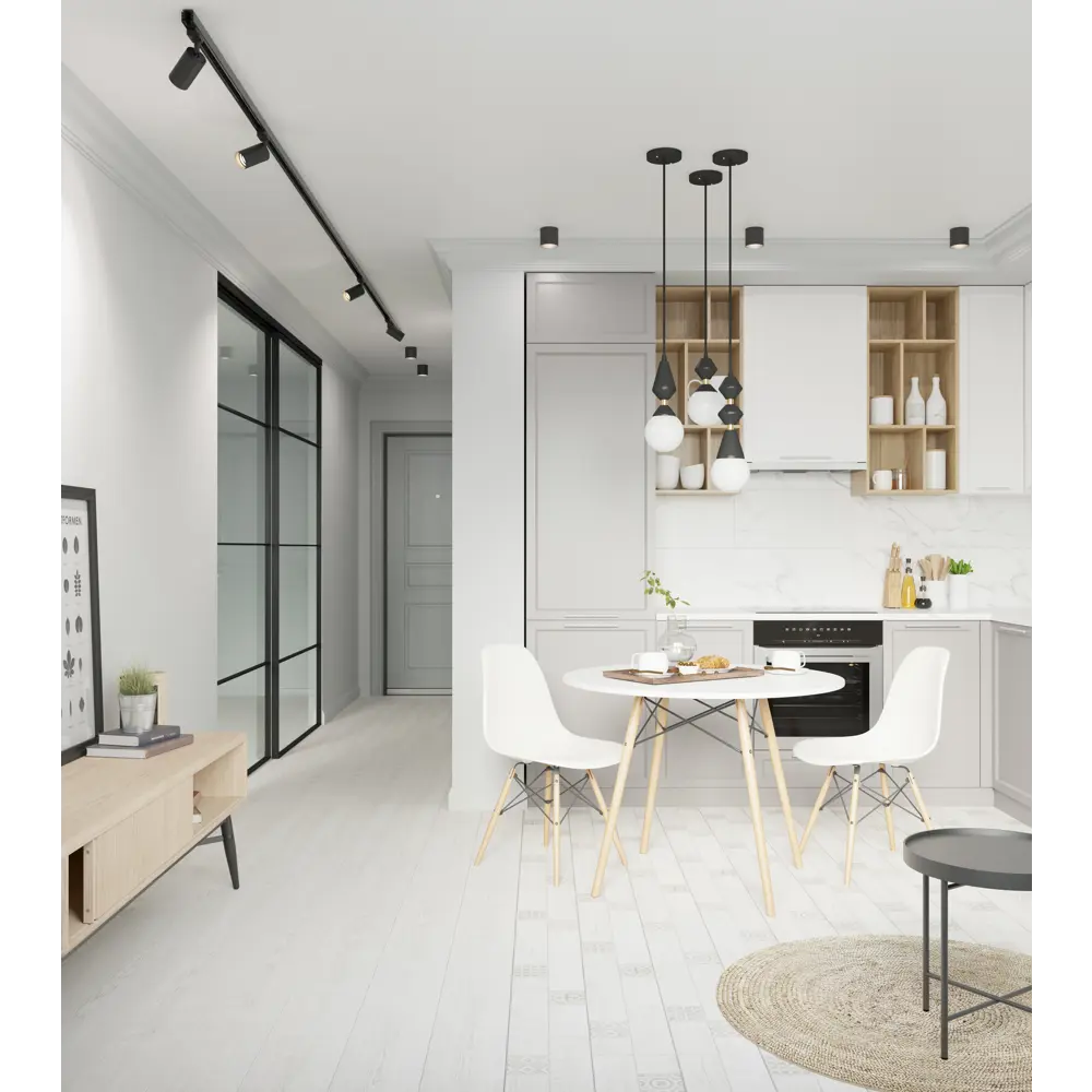 Керамогранит LB Ceramics Брюгген 20x60 см 0.96 м² цвет белый/серый/серебристый STLM-2122391 - Вид №5