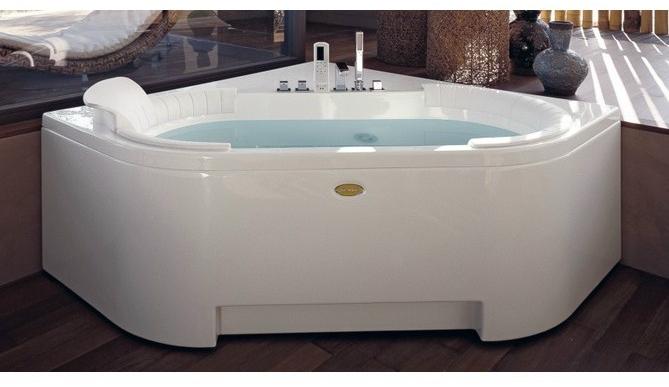 Jacuzzi® Угловая гидромассажная ванна J-sha sun-id-1386699 - Вид №1