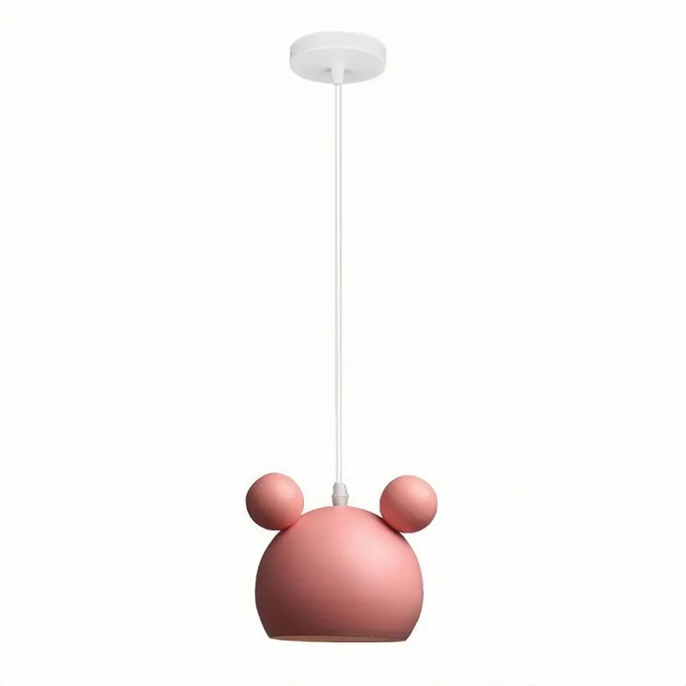 91657075 Светильник подвесной Flylight Pdl-panda-roz 1 лампы 8 м² цвет розовый STLM-0919442