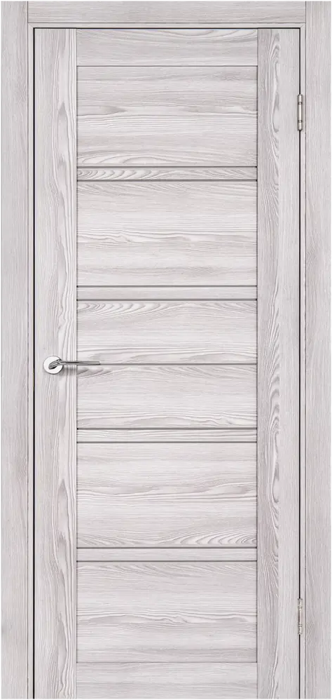 PORTIKA Межкомнатная дверь Парма со стеклом 70×200 см в стиле холодное дерево 87404370