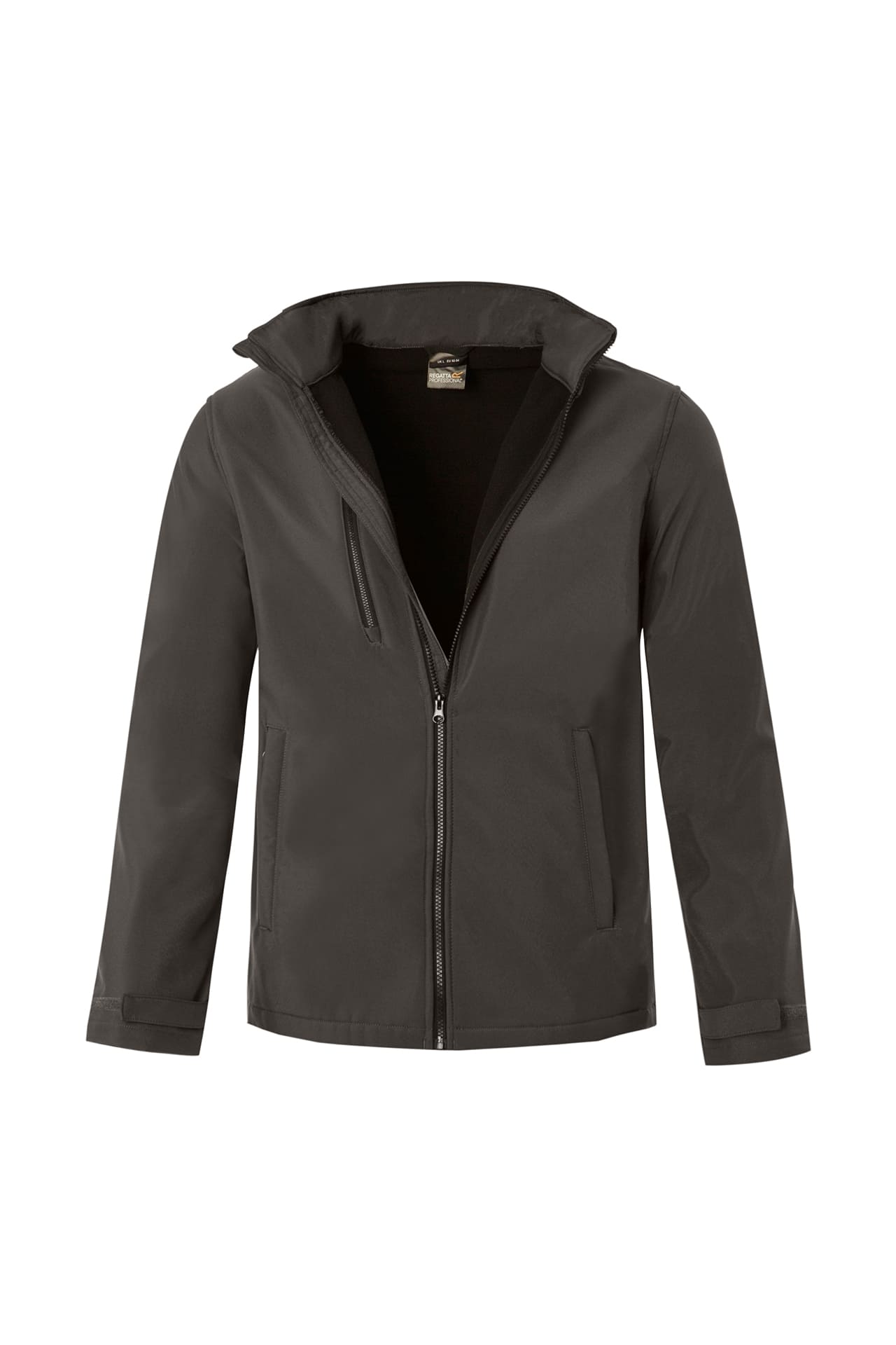 5042162 Куртка РЕГАТТА ПРОФЕШИОНАЛ ВЕНТУР софтшел серо-черная  Демисезонная одежда размер M (44-46) Спецодежда  - Вид №2