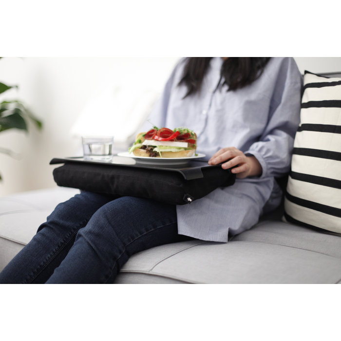 Подставка с пластиковым подносом Laptray мини черная Bosign 263182 - Вид №3