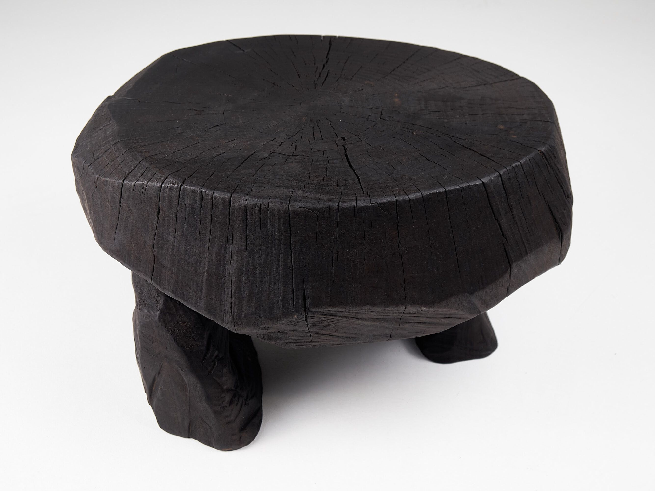 Круглый журнальный столик из дуба Logniture Jownik ARCH-00052720 - Вид №9