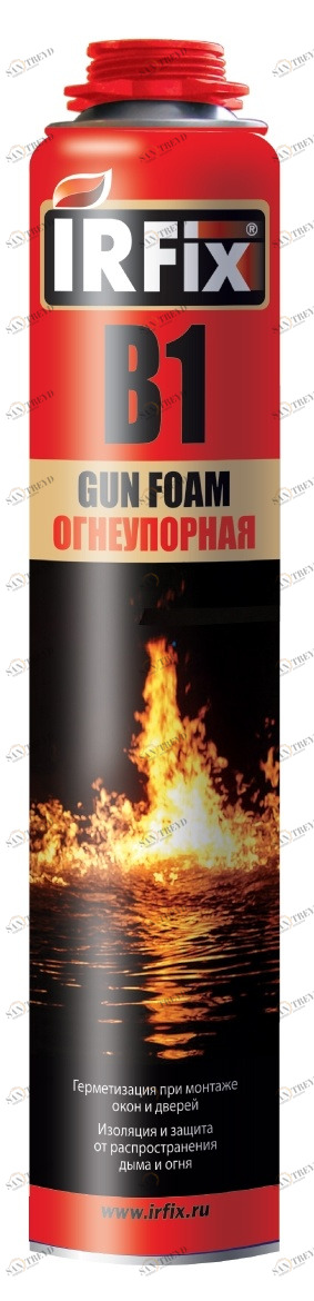 Пена монтажная огнеупорная IRFix B1 750мл 5424