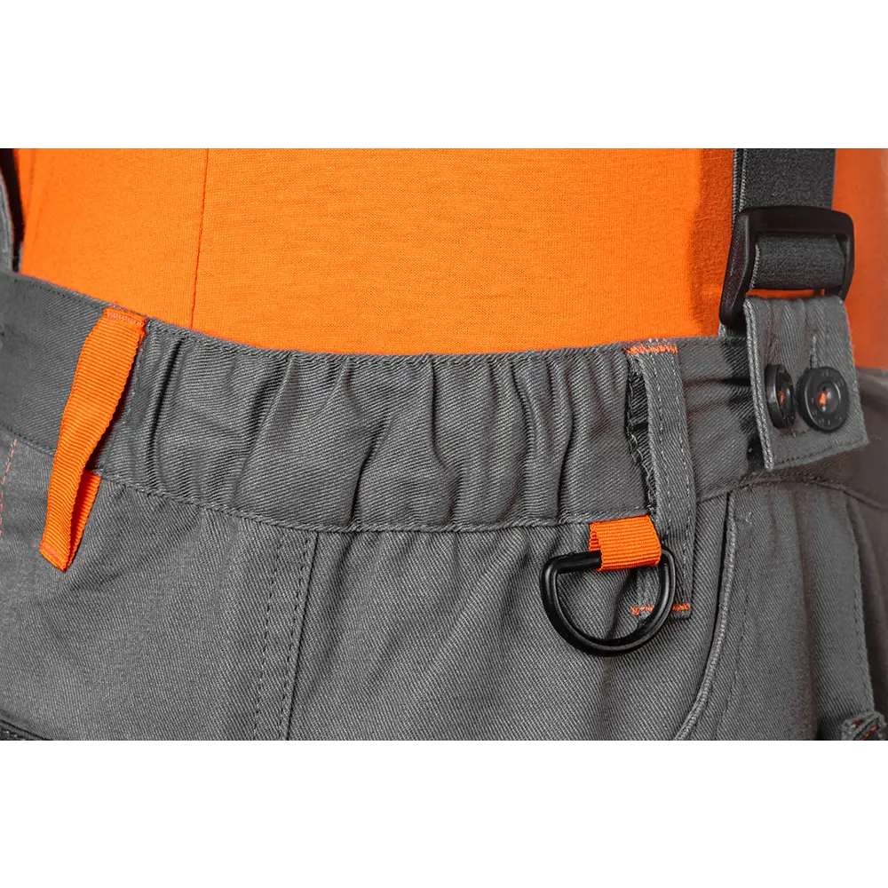 Полукомбинезон рабочий Neo Tools хлопок 100% серый размер S рост 175-178 NEO Tools Slim STLM-2176480 - Вид №12