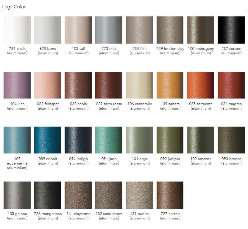 Алюминиевый круглый садовый стол Kettal деревня ARCH-00061191 - Вид №6