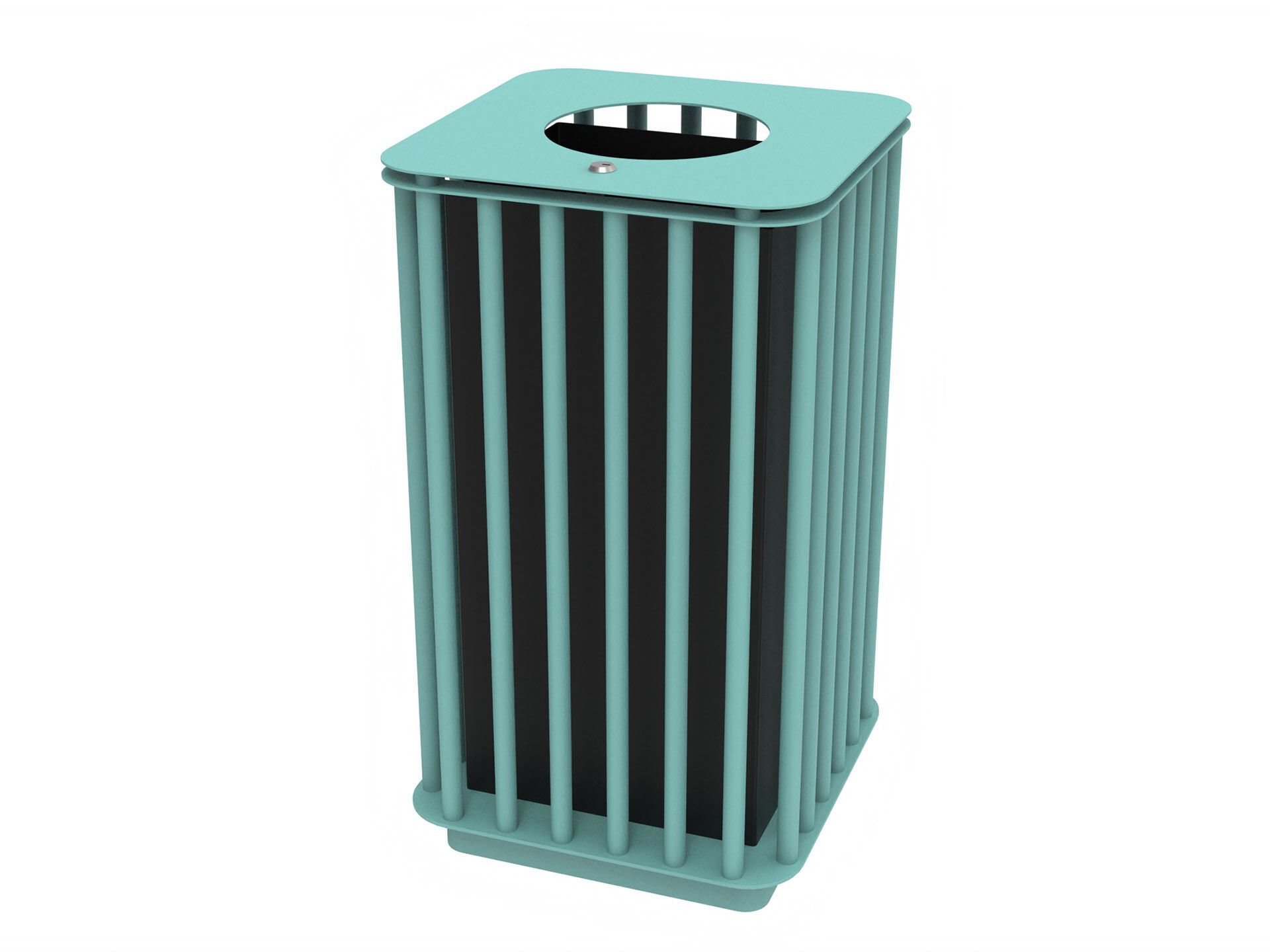 Оцинкованная стальная стойка для мусора Lazzari Spring ARCH-00015635 - Вид №4