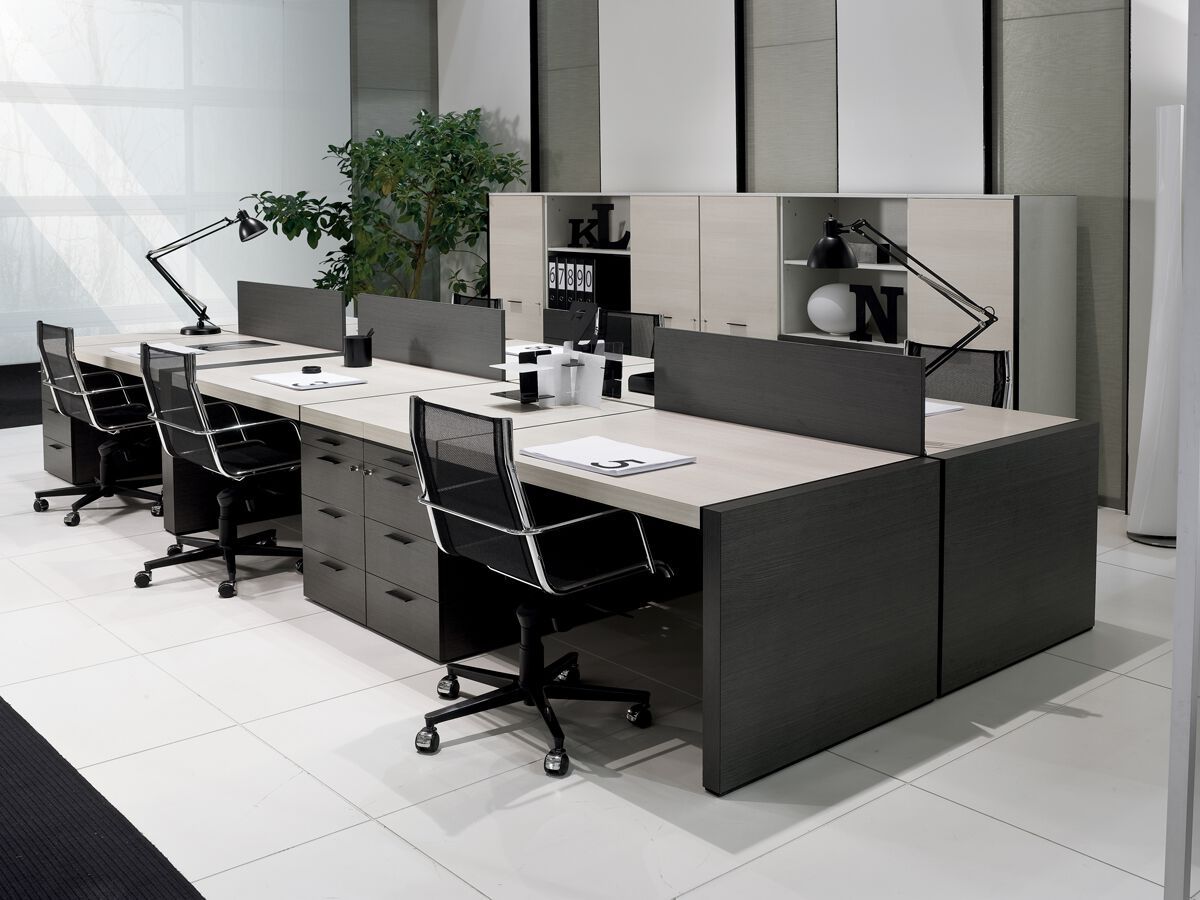 Деревянный модульный дневной офисный книжный шкаф i 4 Mariani ARCH-00095171 - Вид №2