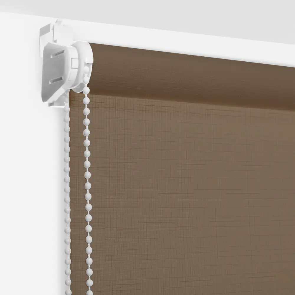 Штора рулонная Inspire Шантунг 60x160 см коричневая 82668400 STLM-2166293 - Вид №2