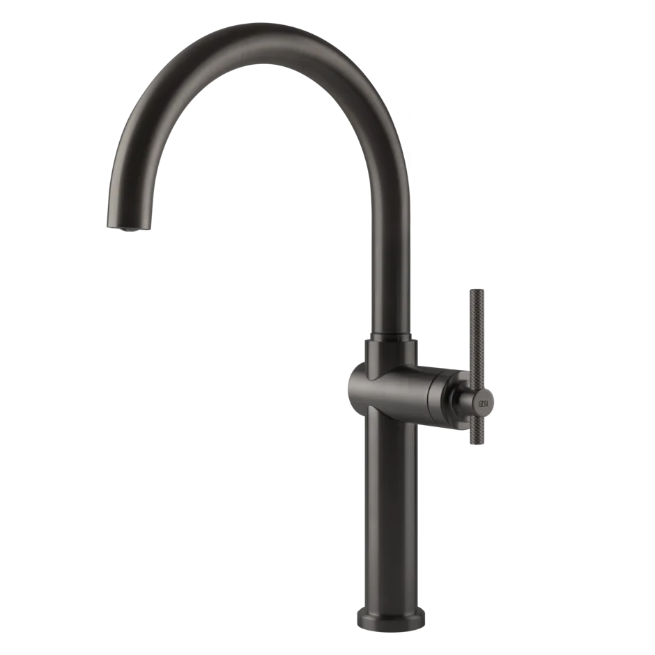 Смеситель для раковины 60670 707 Gessi Habito ЧЕРНЫЙ МЕТАЛЛ BR. PVD 60670707