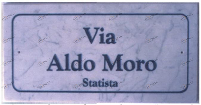 Lazzari Мраморная доска для топонимии sun-id-1474836