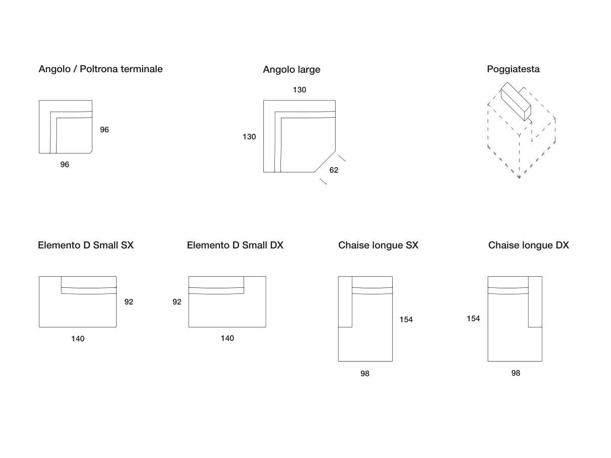 Модульный диван Former In Italia Стив ARCH-00038536 - Вид №5