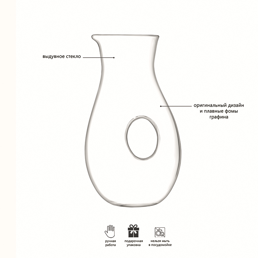G1437-80-301 Графин ono, 2,25 л LSA International  - Вид №7