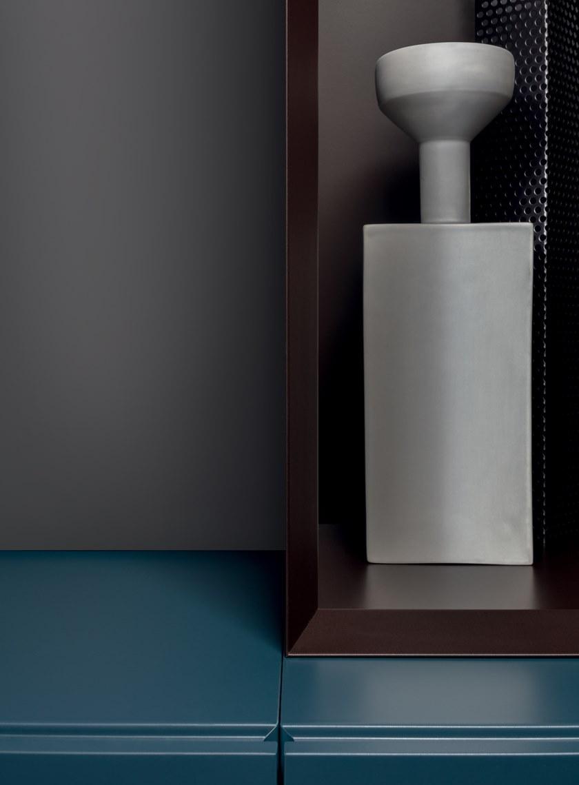 PIANCA Модульный настенный книжный шкаф из дерева People sun-id-1435778 - Вид №2