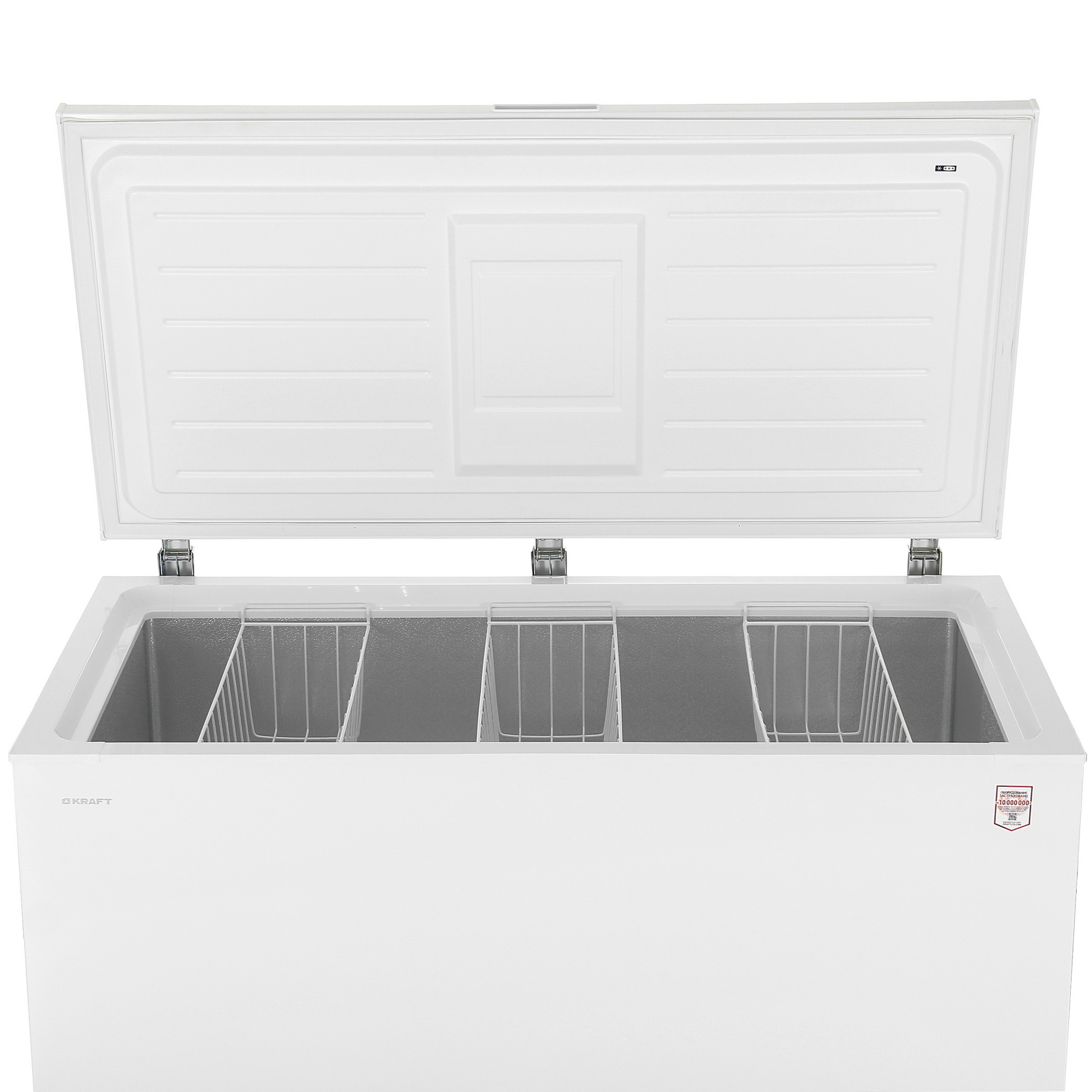 9037555 Морозильный ларь KRAFT BD (W)-520BL белый STDN-0058840 - Вид №5